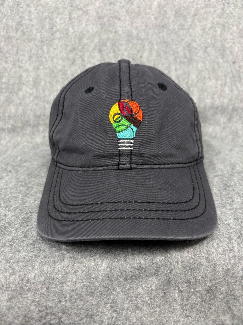District Think Together Charcoal Gray Adjustable Dad Hat Cap